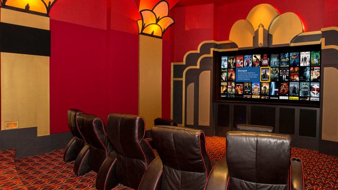 Art Deco Landmark Transformed Into Premier Home Theater Showroom